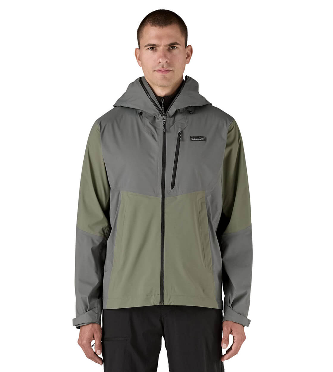 Patagonia Jacket Granite Crest grey river rock green