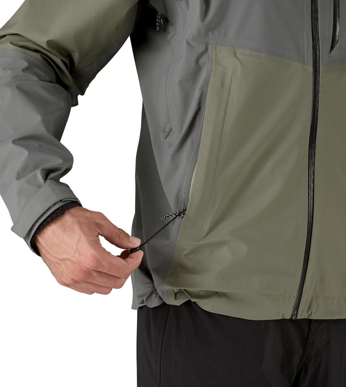 Patagonia Jacket Granite Crest grey river rock green