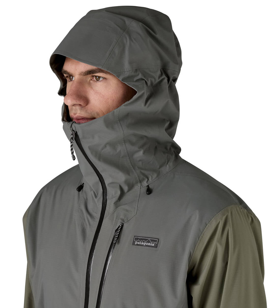 Patagonia Jacket Granite Crest grey river rock green