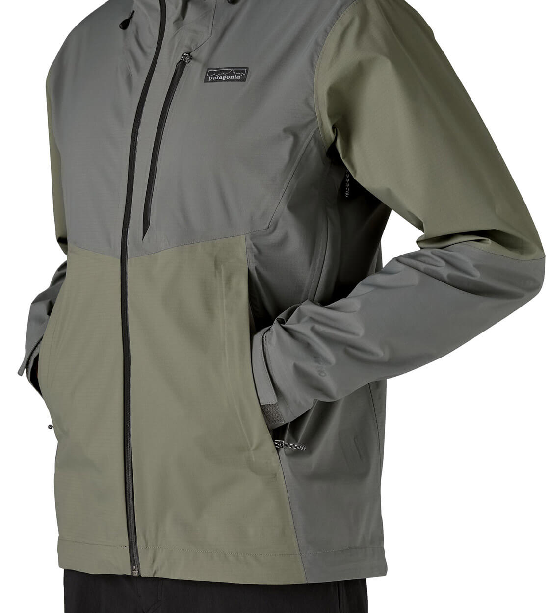Patagonia Jacket Granite Crest grey river rock green