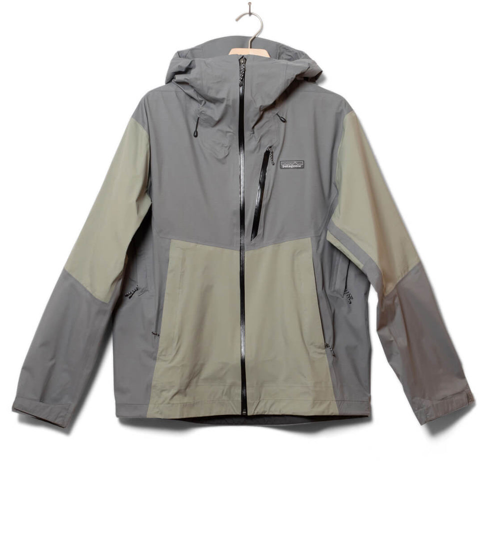 Patagonia Jacket Granite Crest grey river rock green