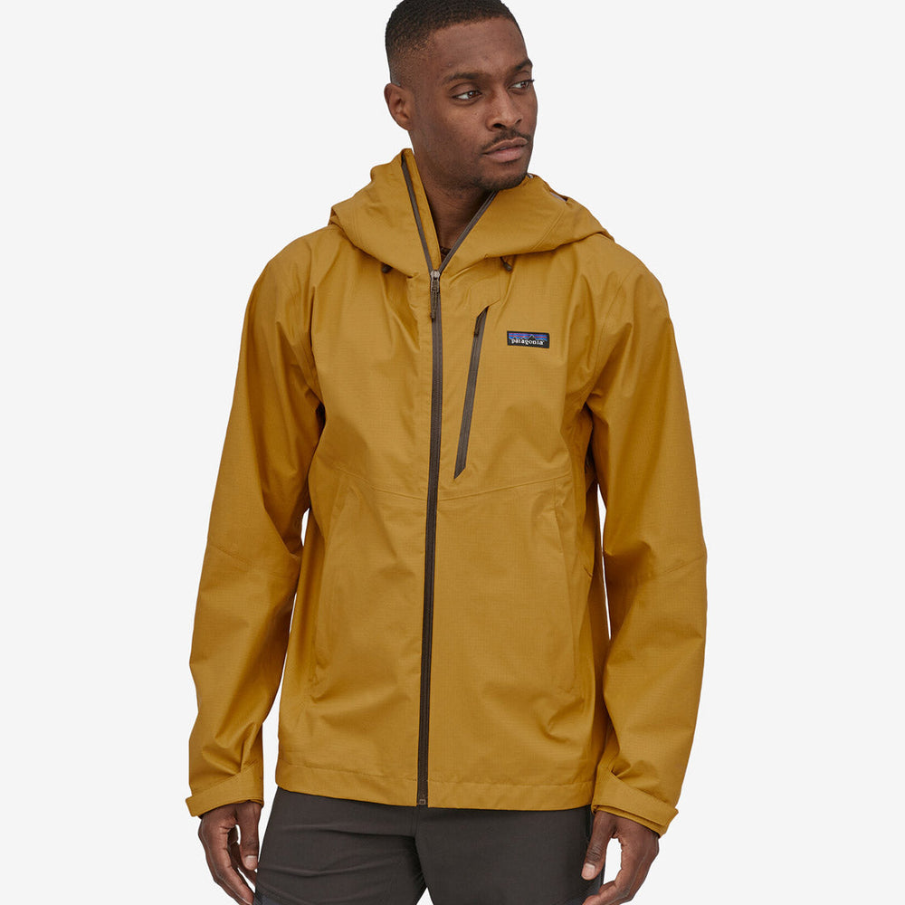 Patagonia Jacket Granite Crest yellow cabin gold