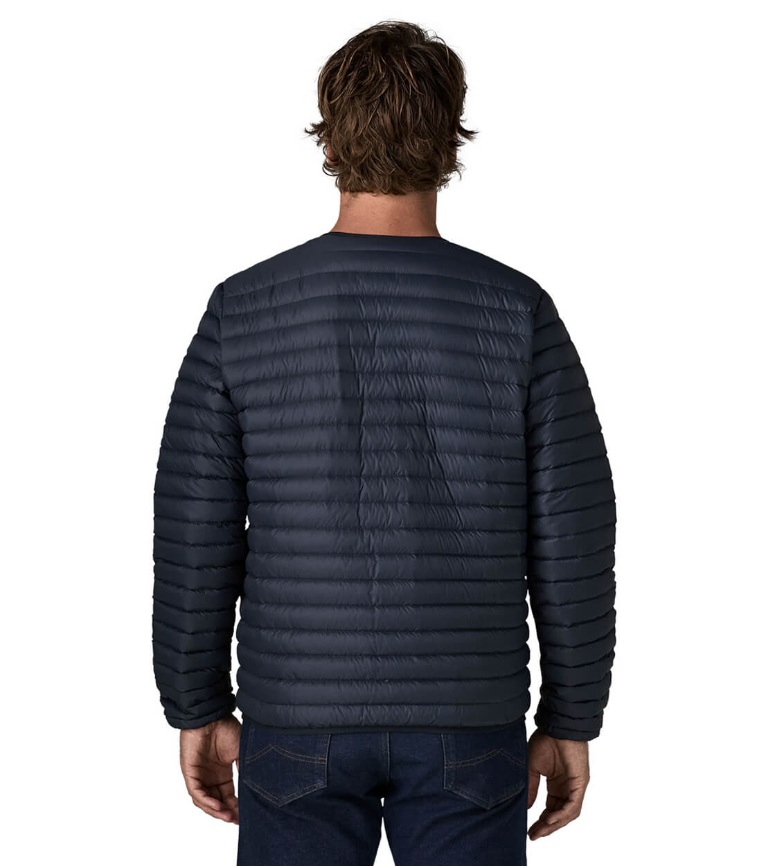 Patagonia Jacket LW Down Cardigan blue new navy