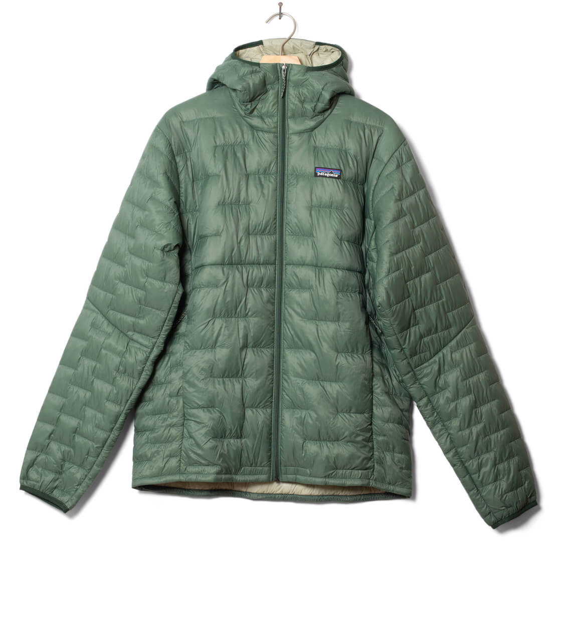 Patagonia Jacket Micro Puff Hoody green canopy