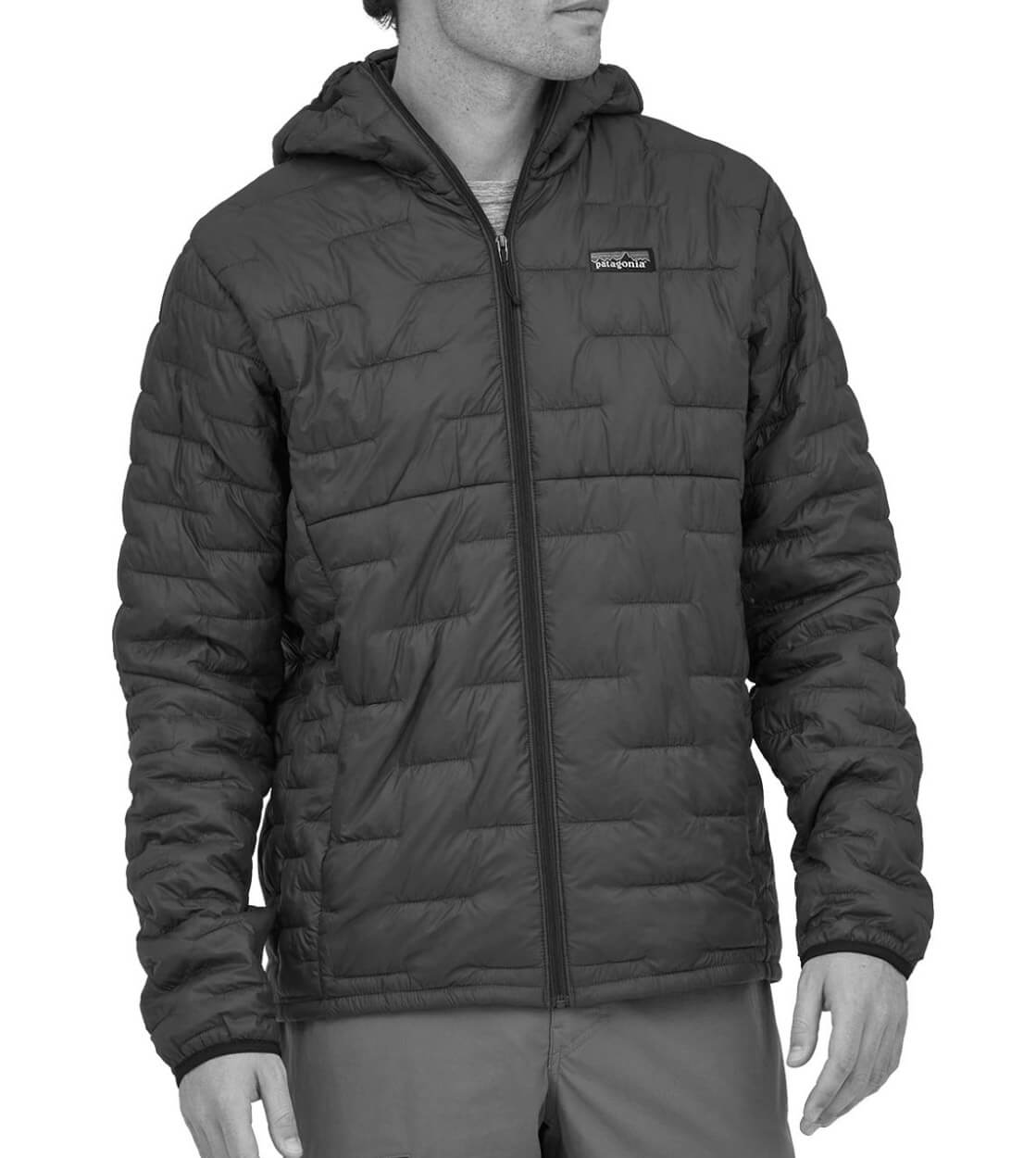 Patagonia Jacket Micro Puff Hoody yellow cabin gold