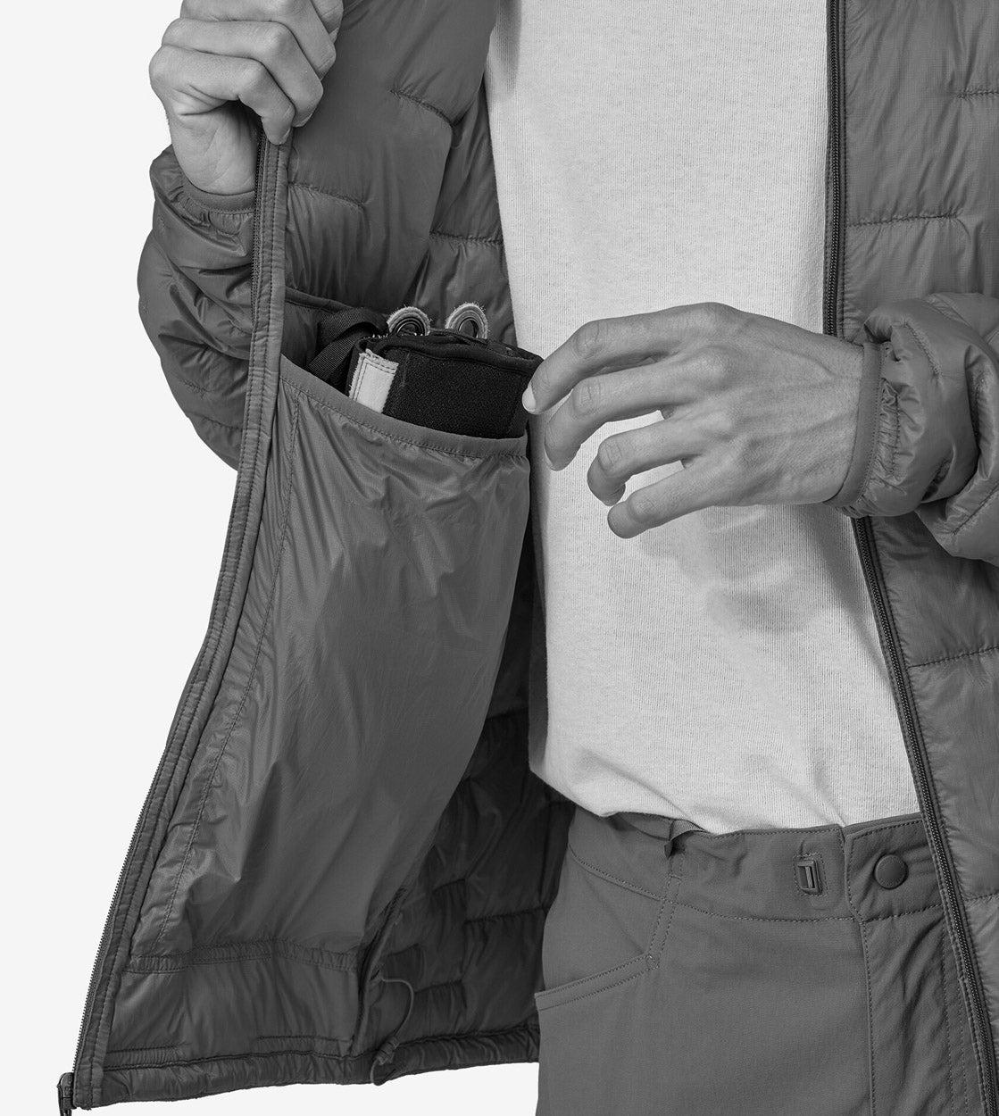 Patagonia Jacket Micro Puff yellow cabin gold