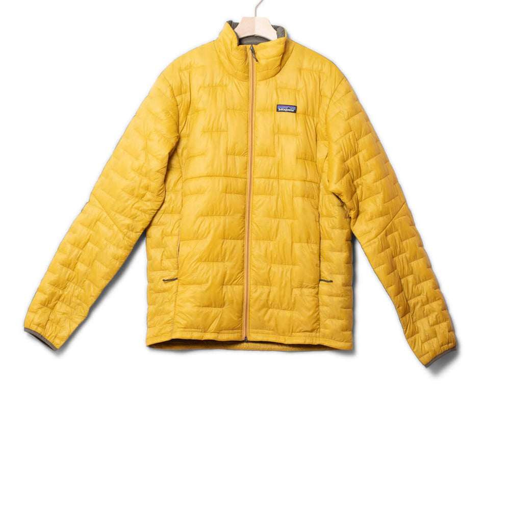 Patagonia Jacket Micro Puff yellow cabin gold
