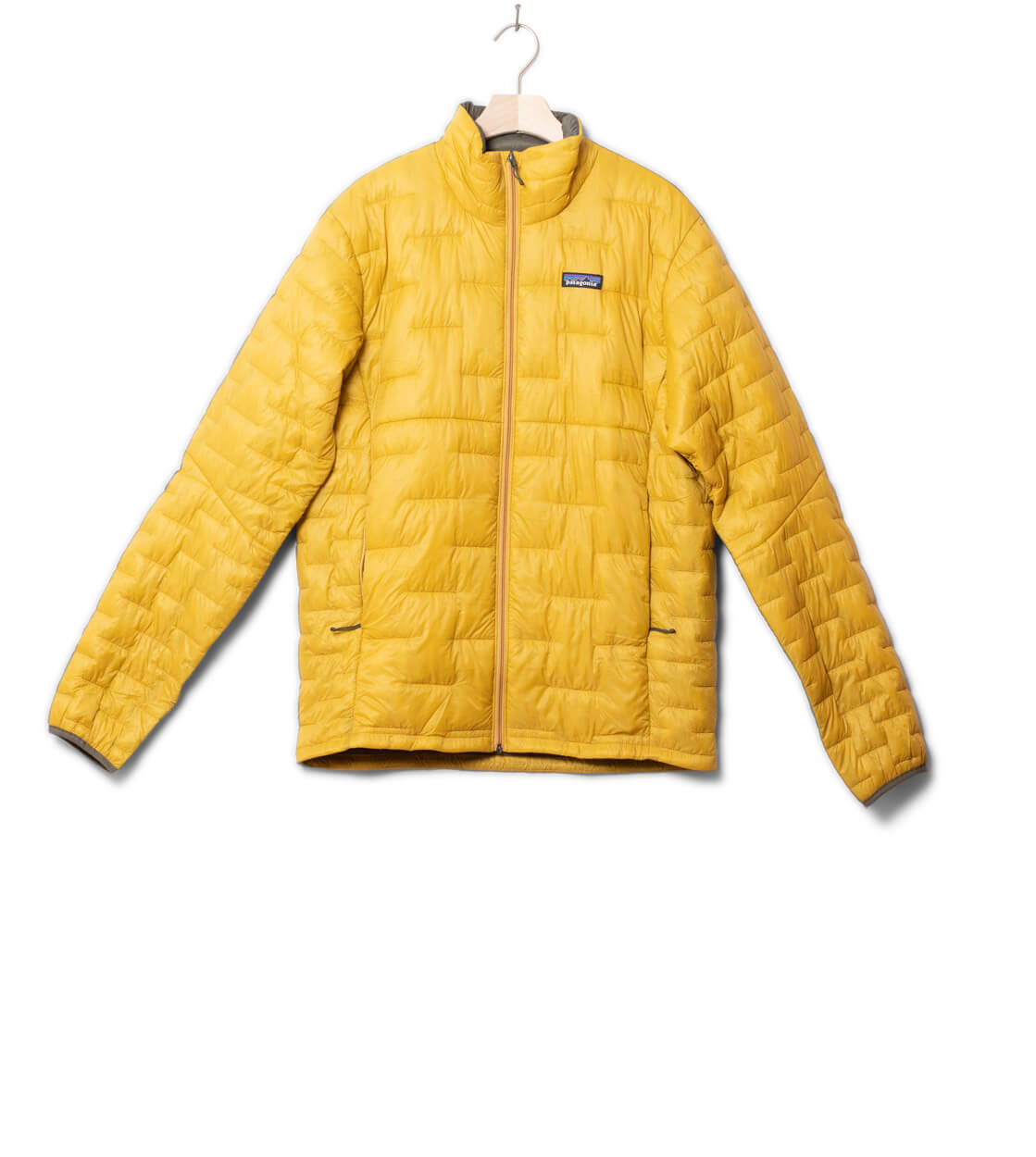 Patagonia Jacket Micro Puff yellow cabin gold