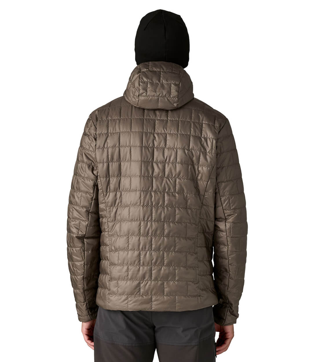 Patagonia Jacket Nano Puff Hooded brown marlow