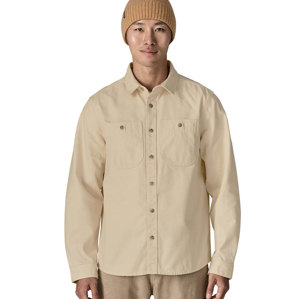 Patagonia Jacket Point Reyes Canvas beige undyed natural