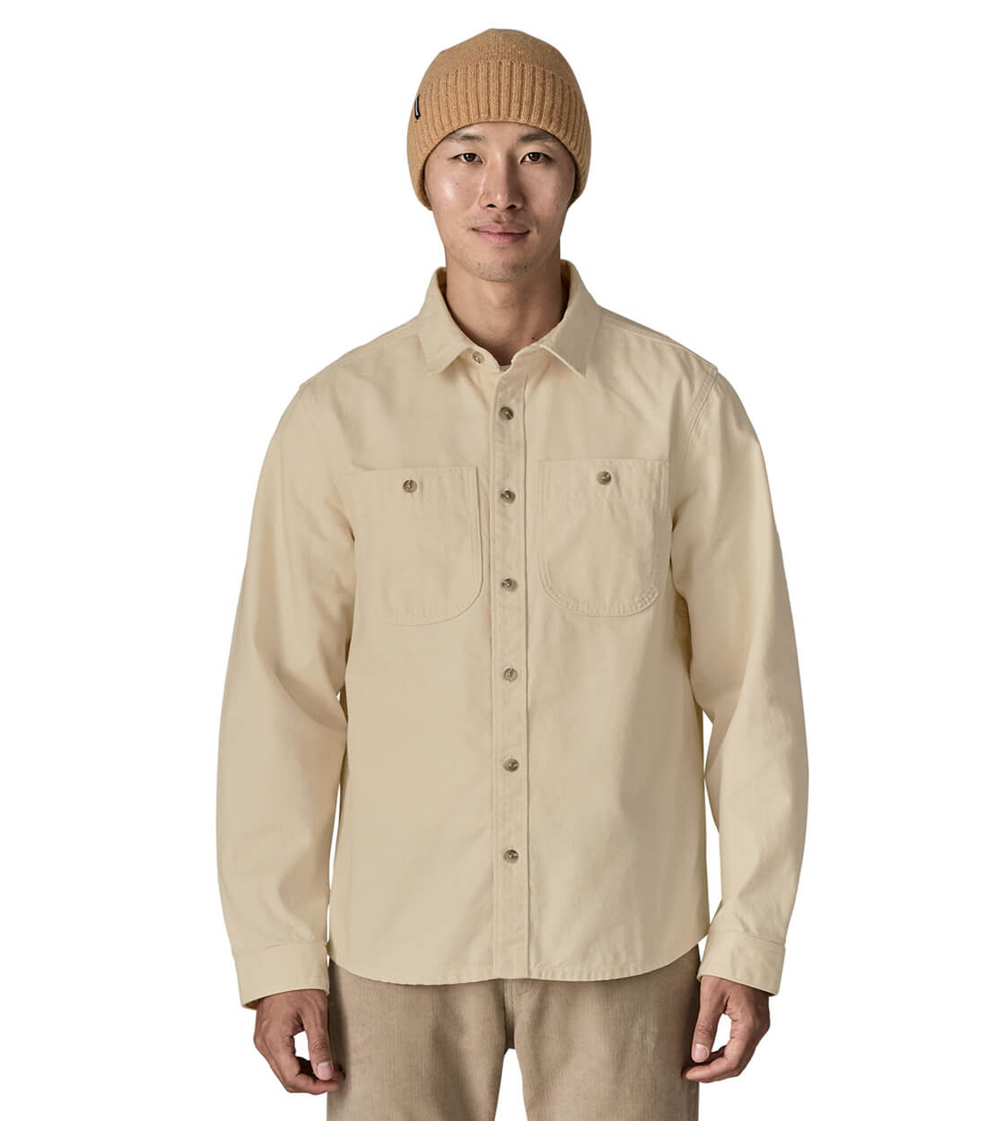 Patagonia Jacket Point Reyes Canvas beige undyed natural