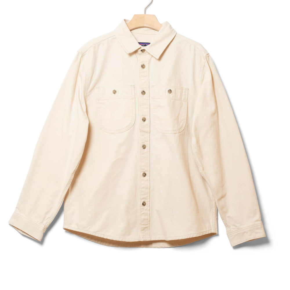 Patagonia Jacket Point Reyes Canvas beige undyed natural