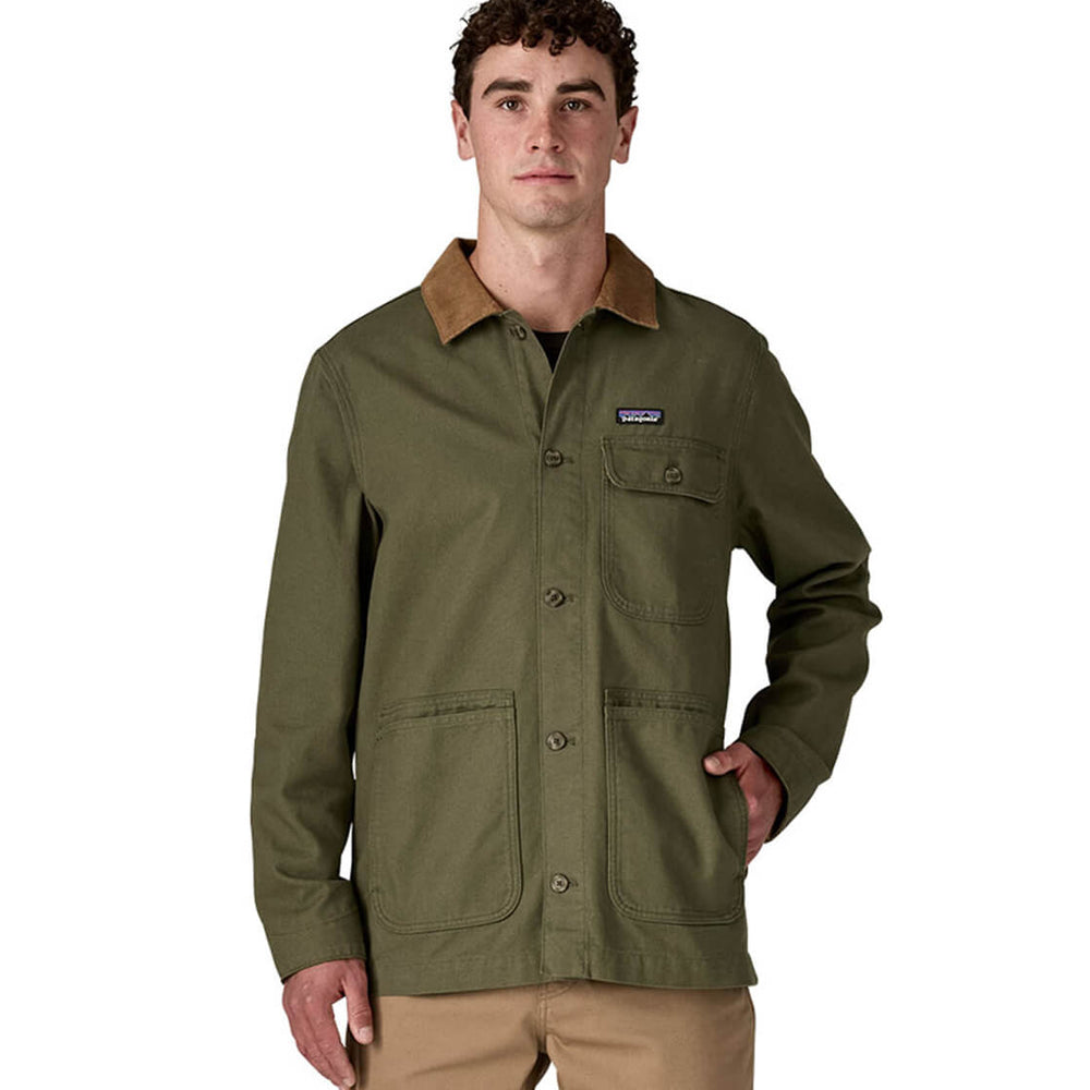 Patagonia Jacket Point Reyes Canvas green basin