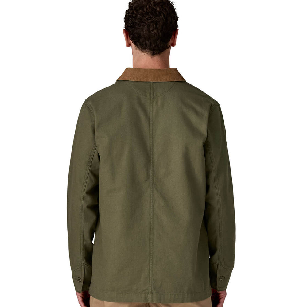 
                      
                        Patagonia Jacket Point Reyes Canvas green basin
                      
                    