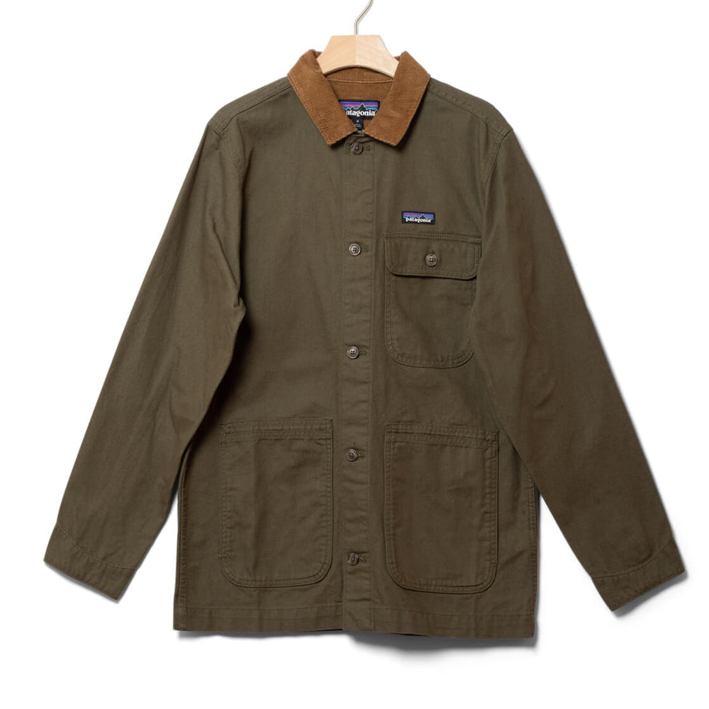 Patagonia Jacket Point Reyes Canvas green basin