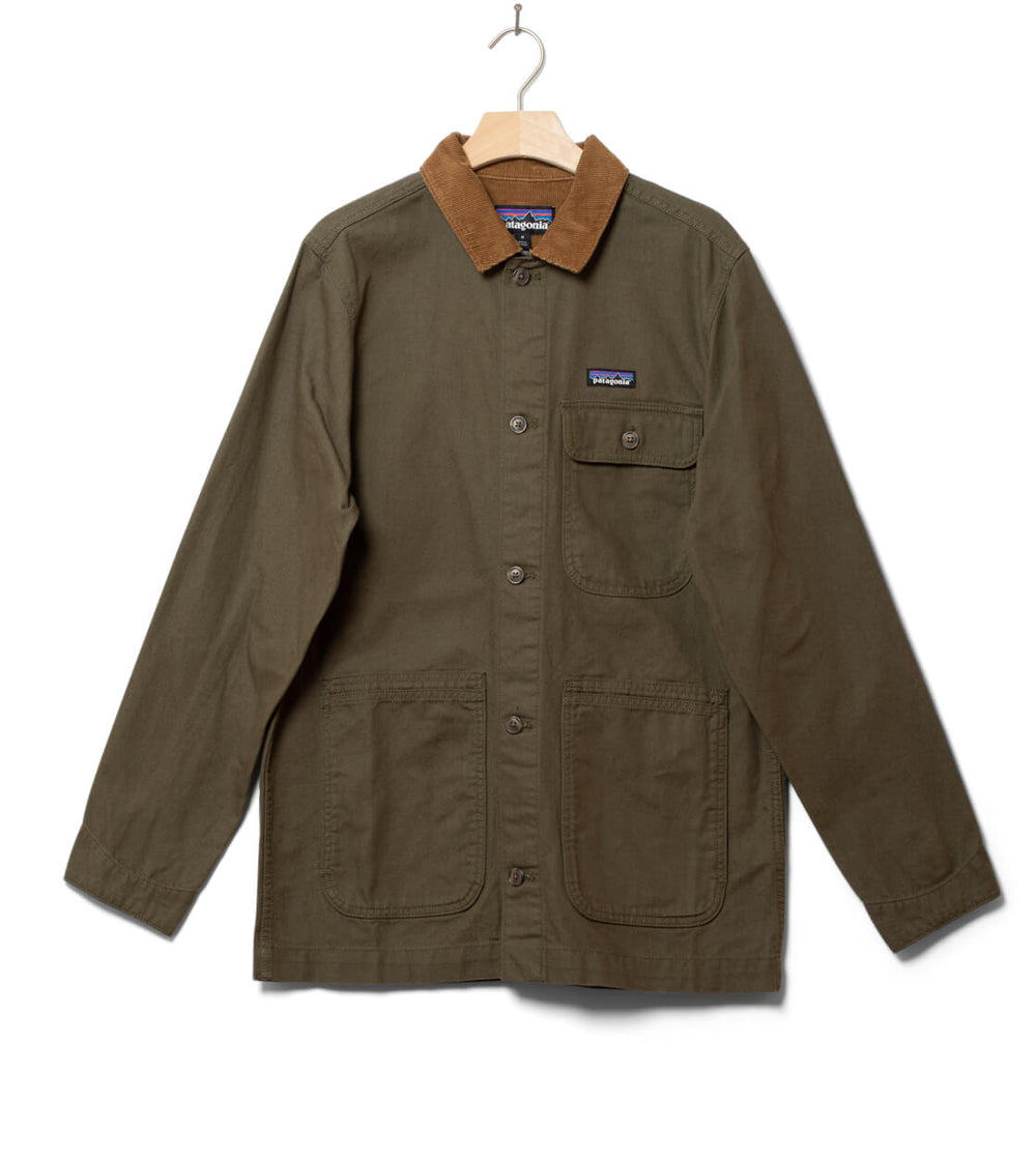 Patagonia Jacket Point Reyes Canvas green basin