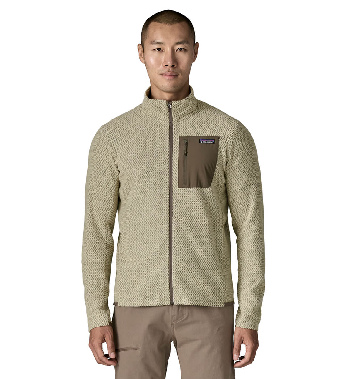Patagonia Jacket R1 Air beige pelican