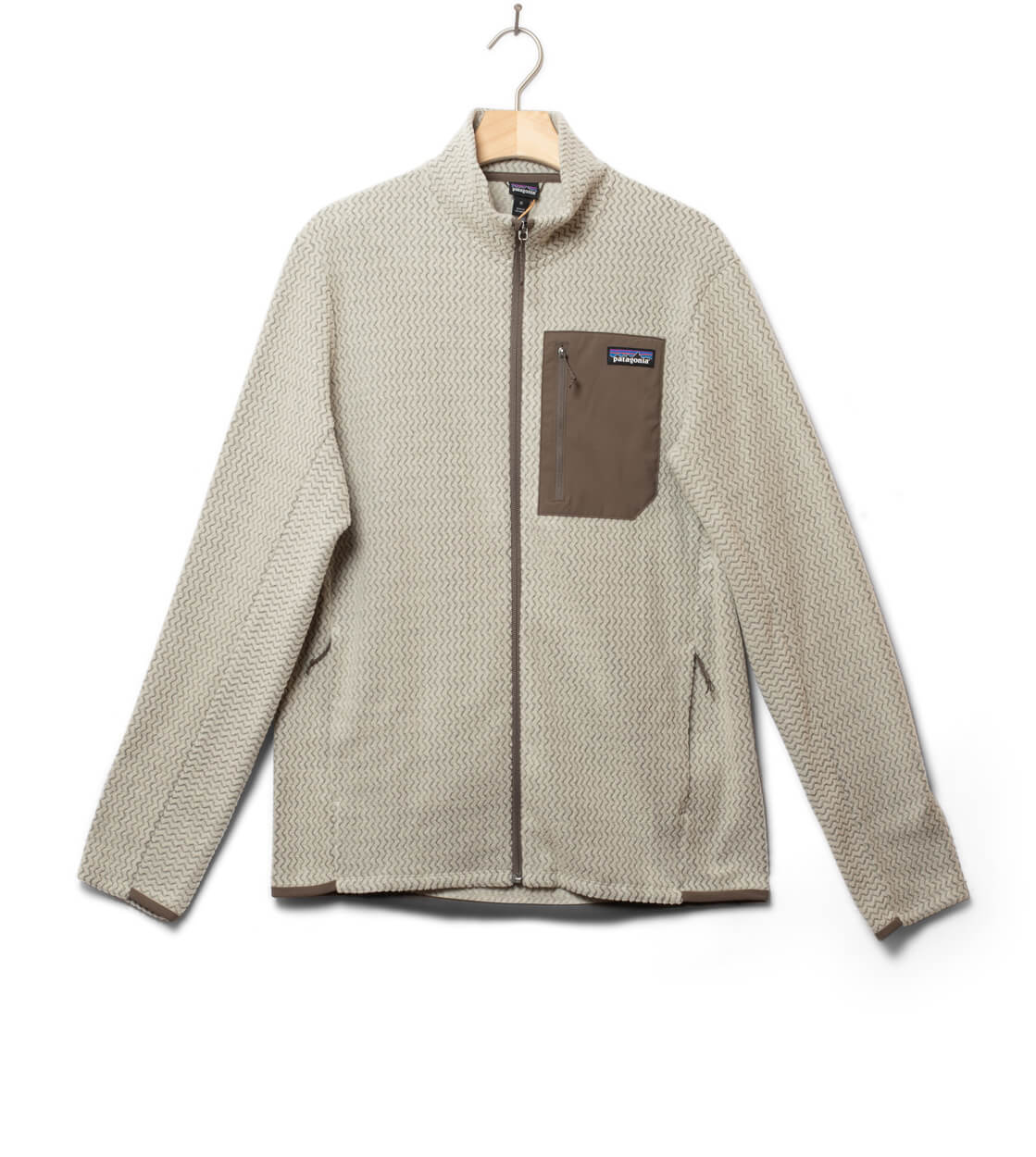 Patagonia Jacket R1 Air beige pelican