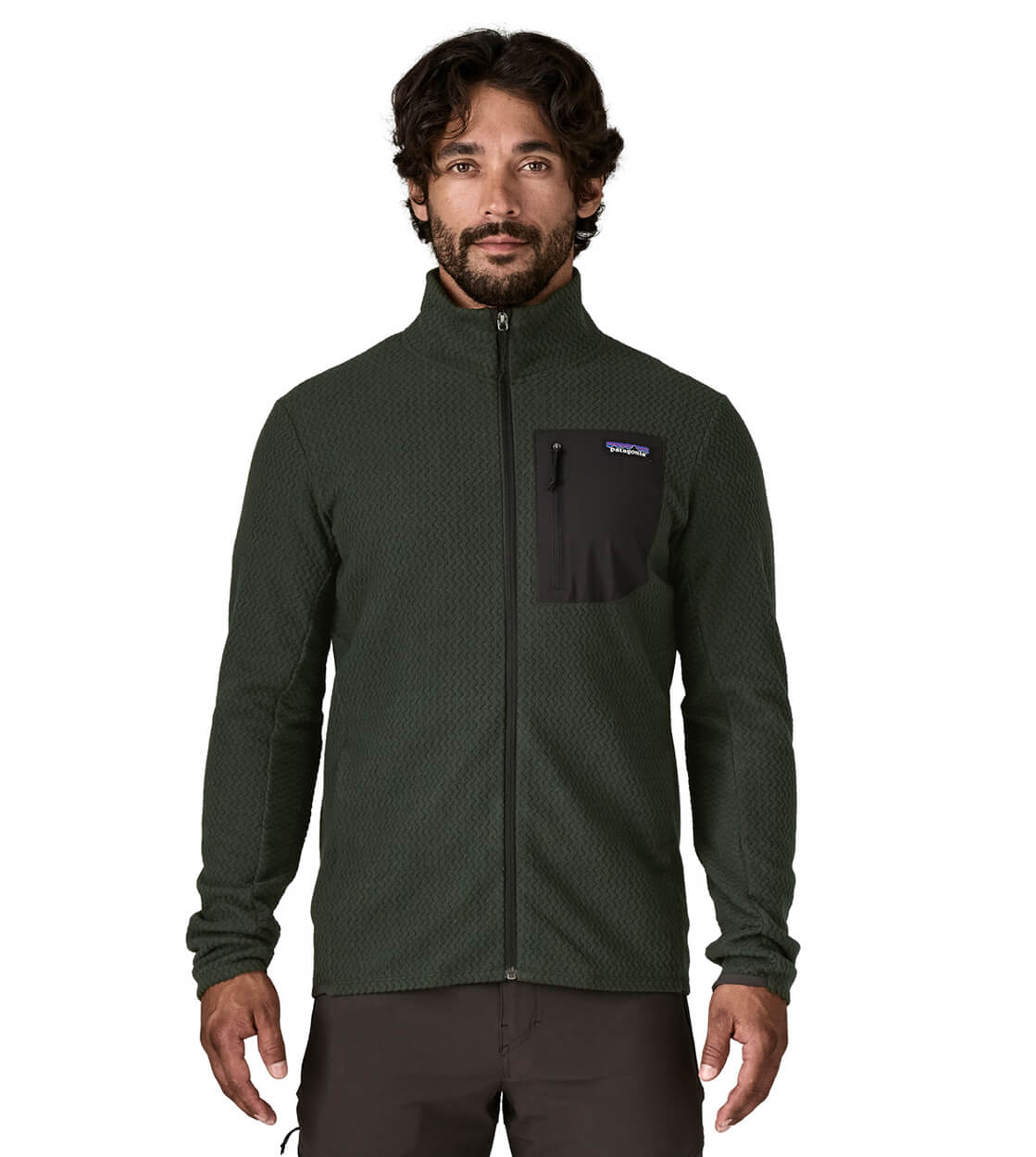 Patagonia Jacket R1 Air green old growth