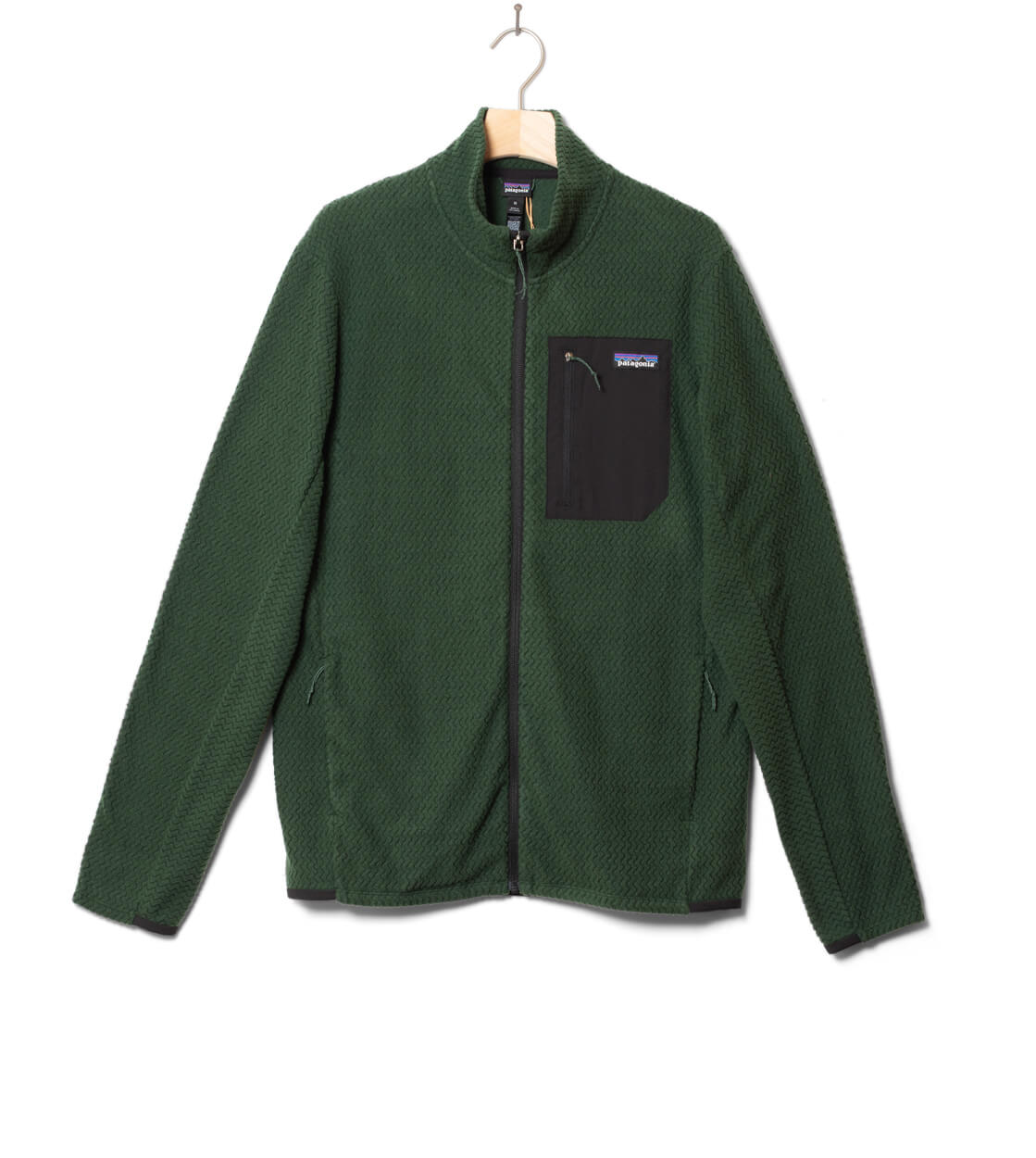 Patagonia Jacket R1 Air green treeline