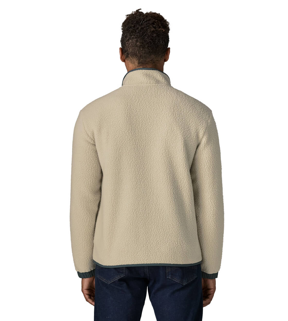 Patagonia Jacket Retro Pile Patch beige pelican