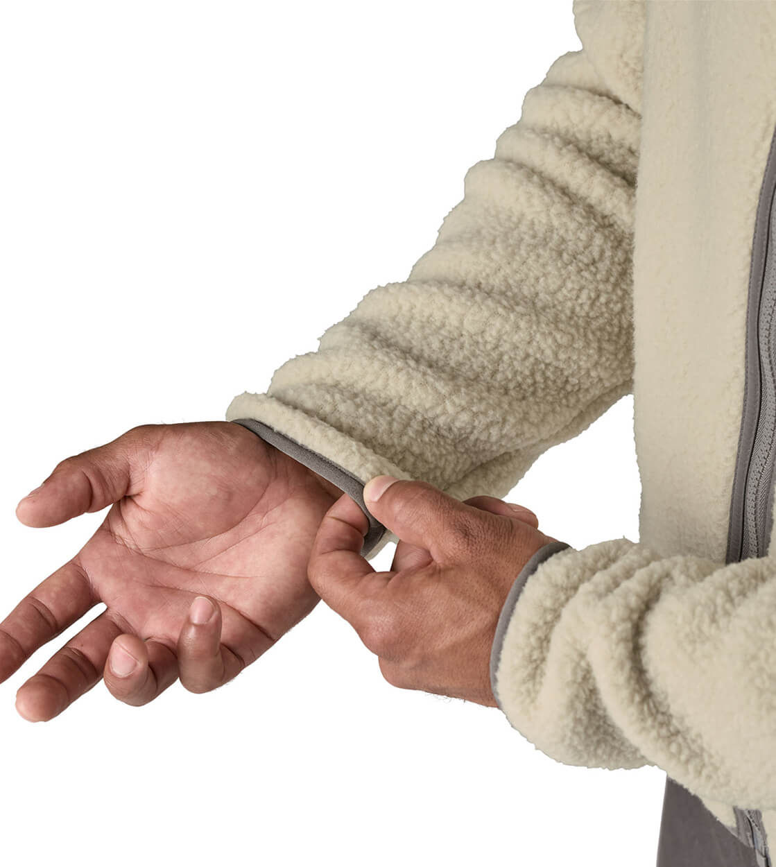 Patagonia Jacket Retro Pile beige pelican