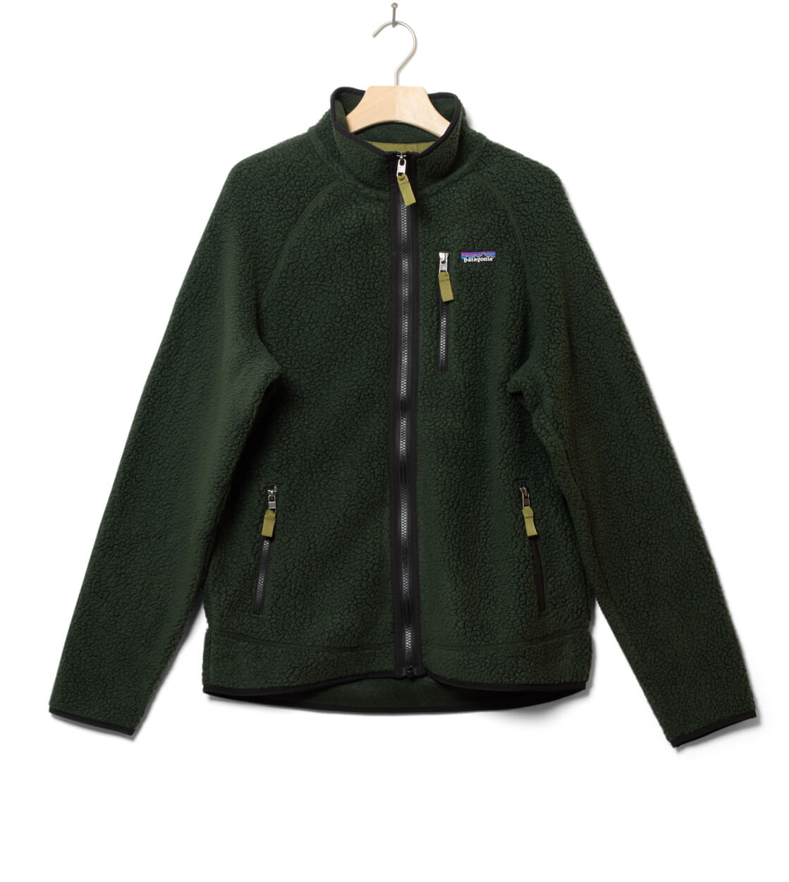 Patagonia Jacket Retro Pile green old growth