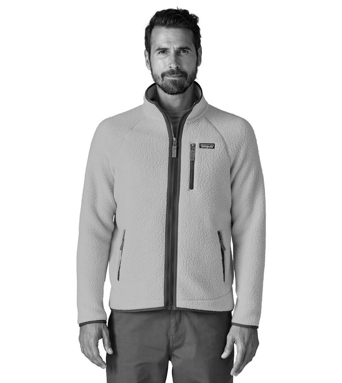 Patagonia Jacket Retro Pile red dried vanilla
