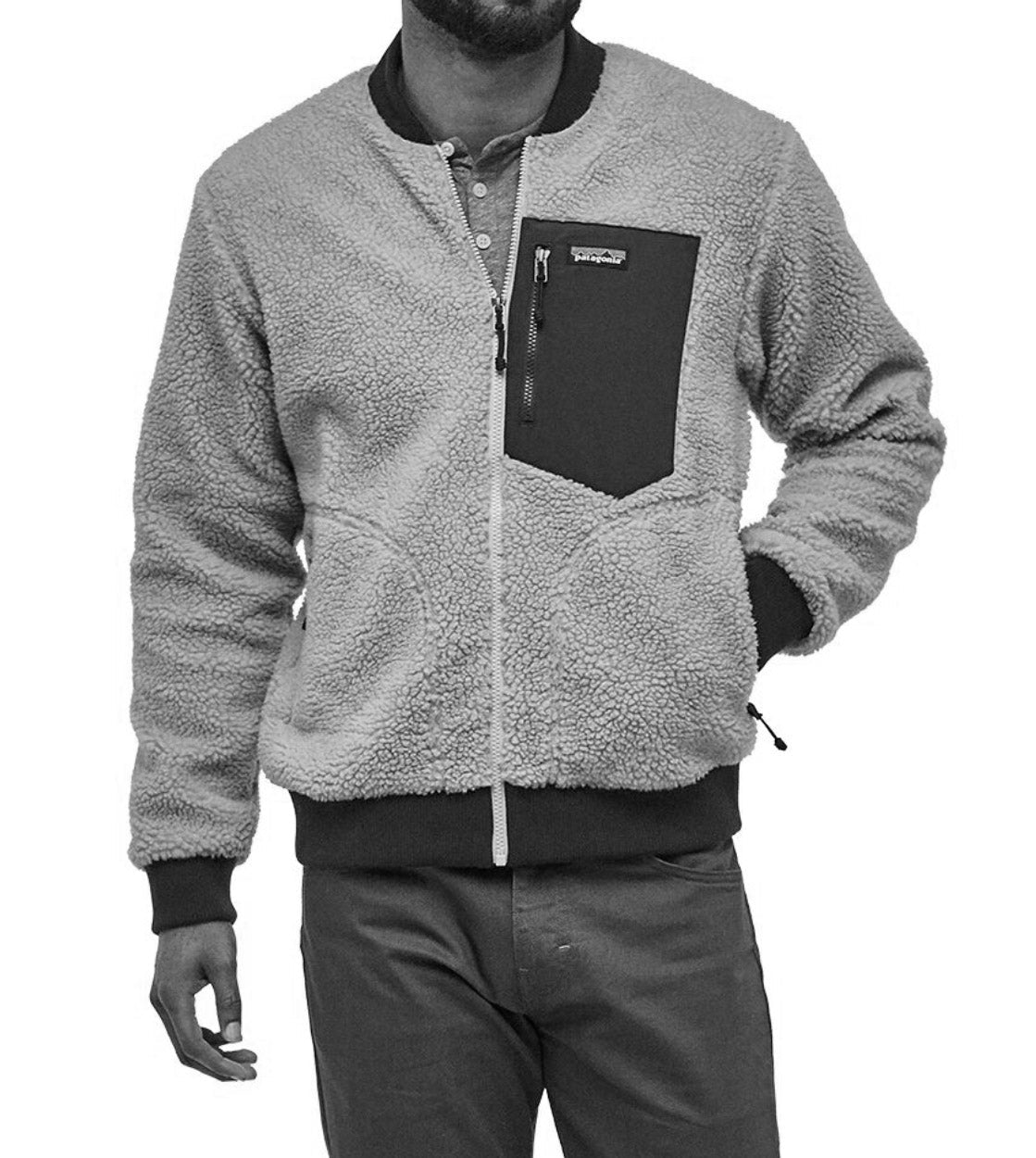 Patagonia Jacket Retro-X Bomber grey forge