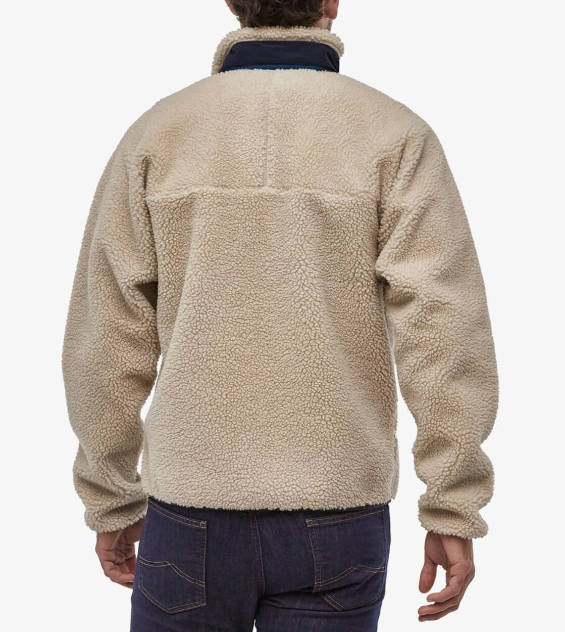Patagonia Jacket Retro-X beige natural/blue