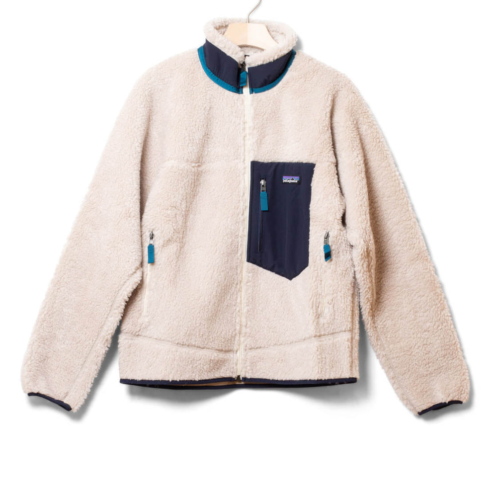 
                      
                        Patagonia Jacket Retro-X beige natural/blue
                      
                    