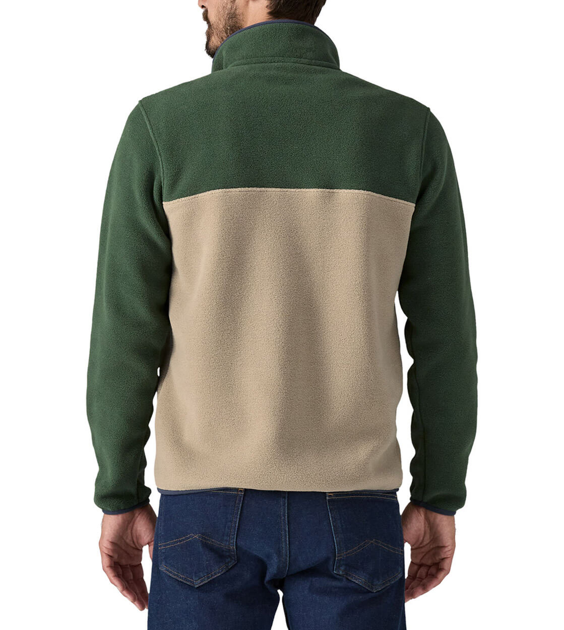 Patagonia Jacket Synchilla LW Snap-T P/O beige grey seabird