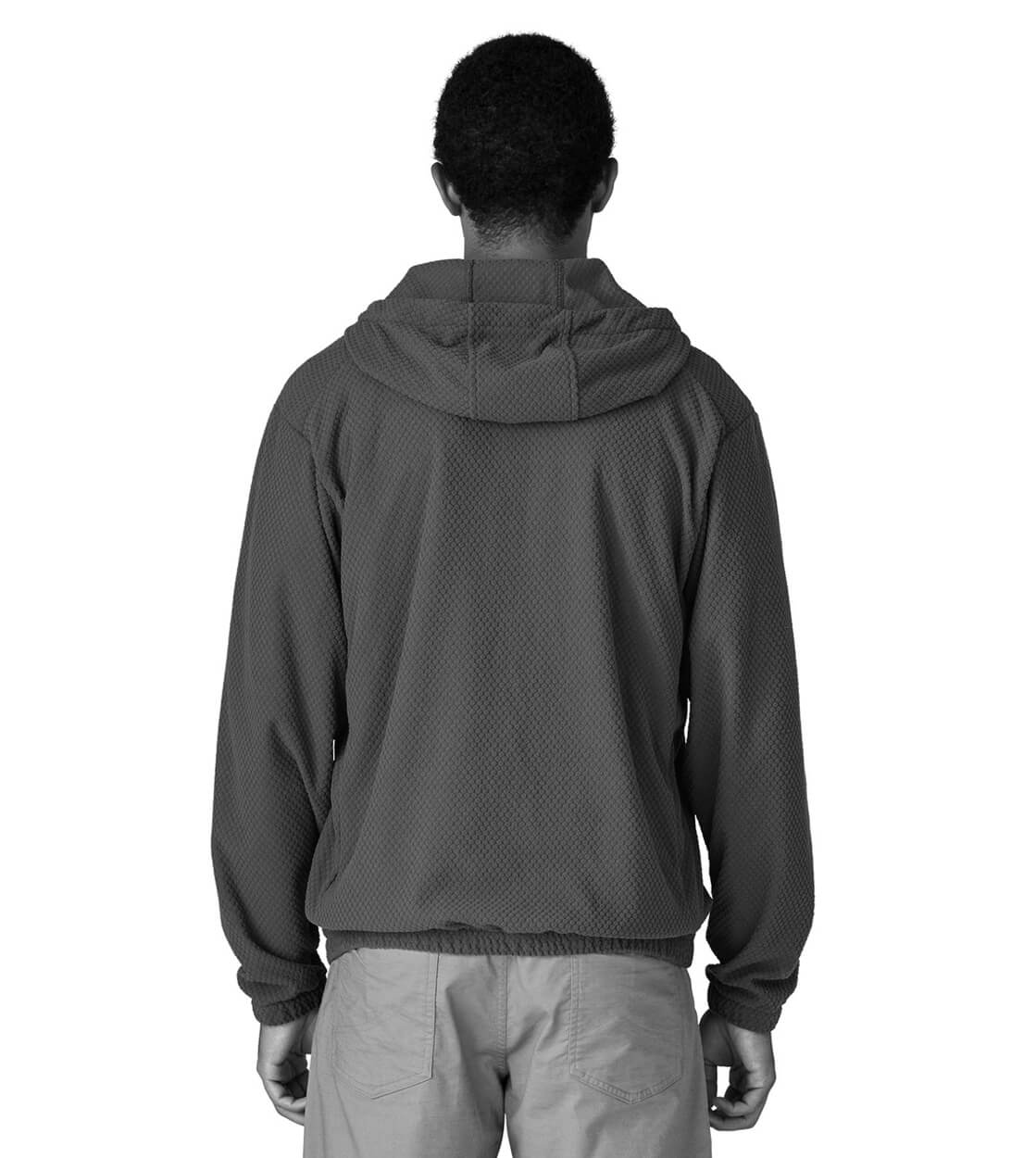 Patagonia Jacket Textured Fleece Hoody black