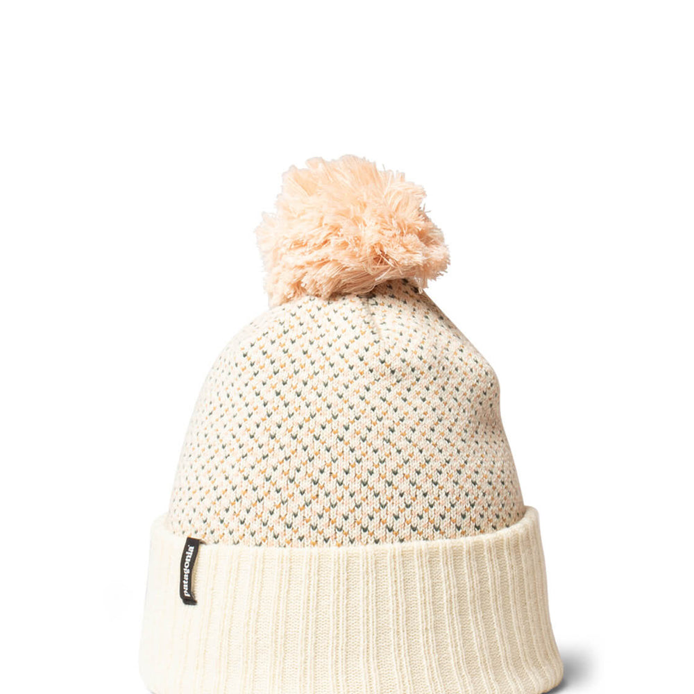 Patagonia K Beanie Powder Town Confetti beige natural