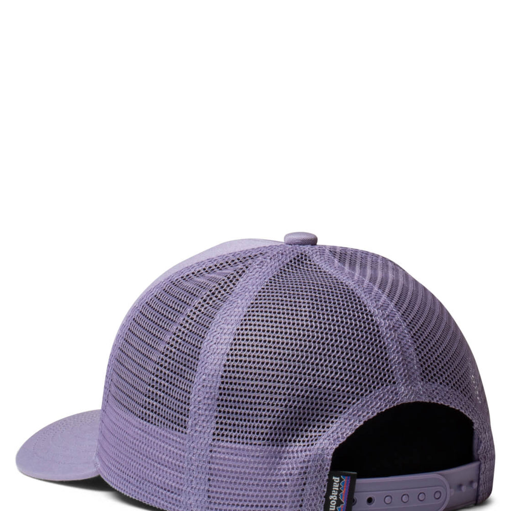 Patagonia K Trucker Cap Little Fish purple concrete