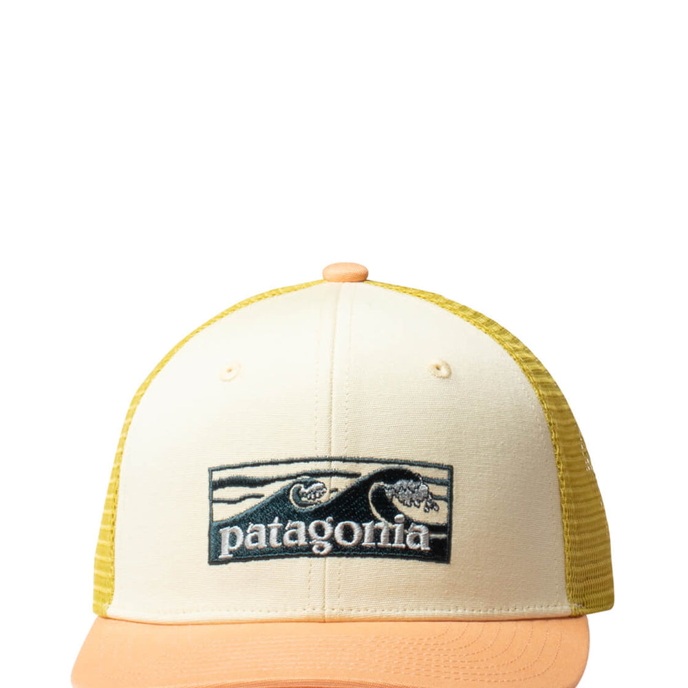 Patagonia K Trucker Cap Little Fish yellow buttercup