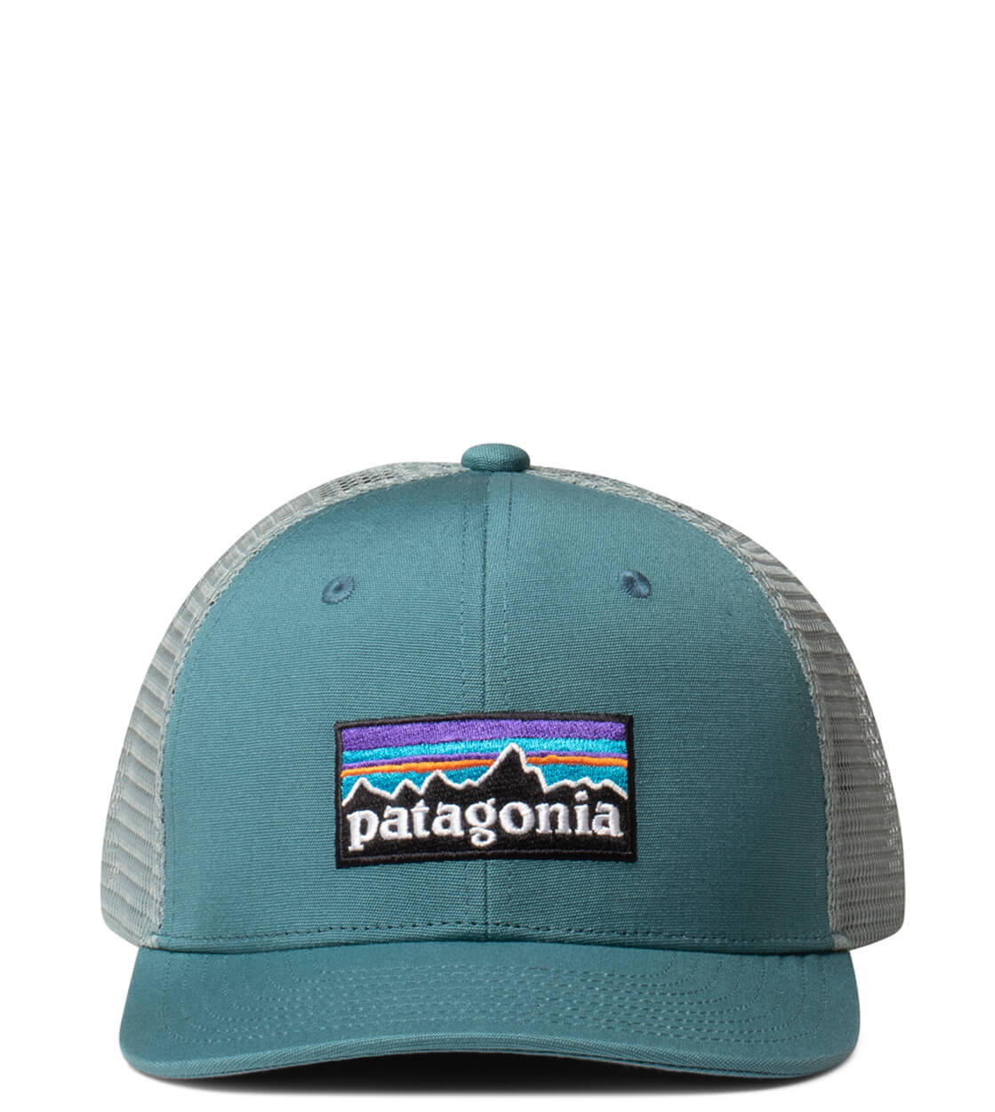 Patagonia K Trucker Cap P-6 Logo blue wetland