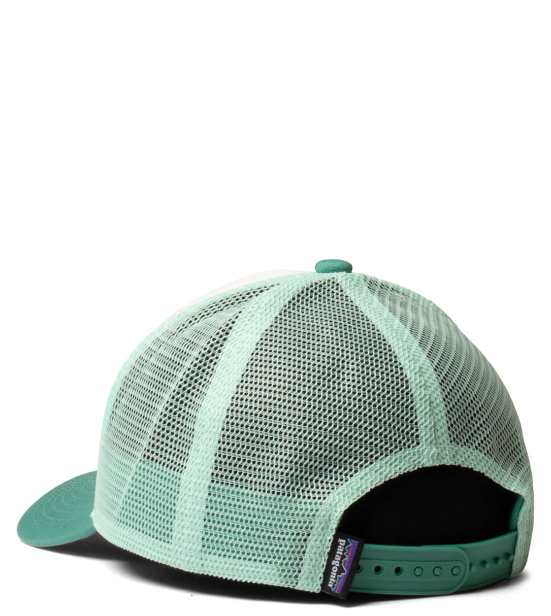 Patagonia K Trucker Cap Ridge Rise Stripe green heartleaf