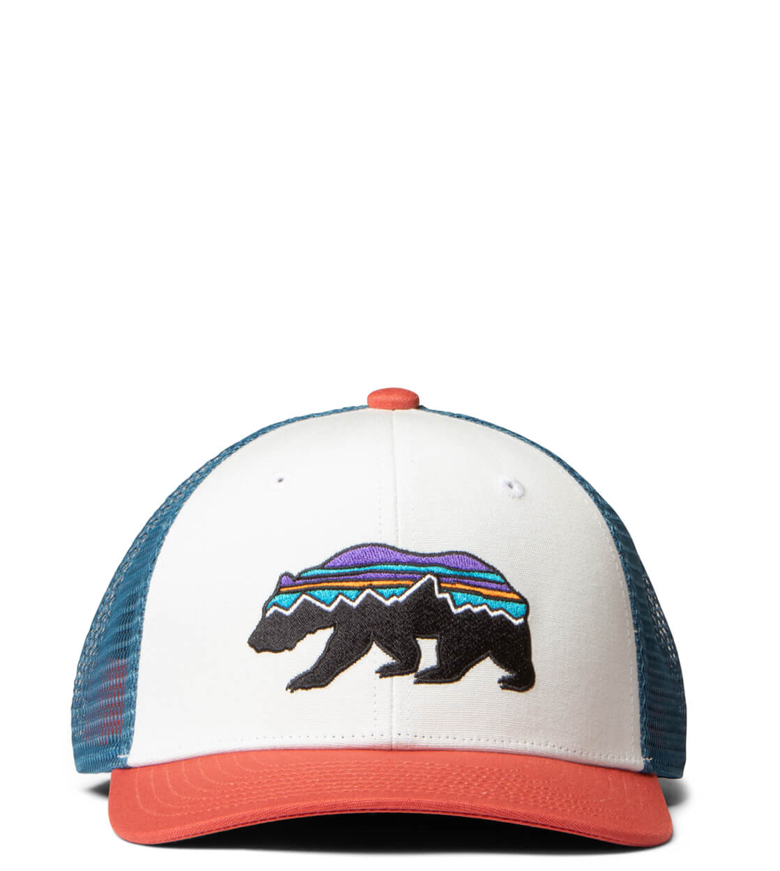 Patagonia K Trucker Cap white fitz roy bear birch white