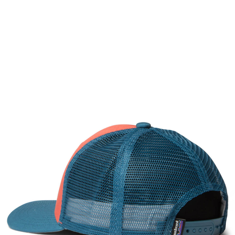 Patagonia Kids Trucker Cap blue sumac red