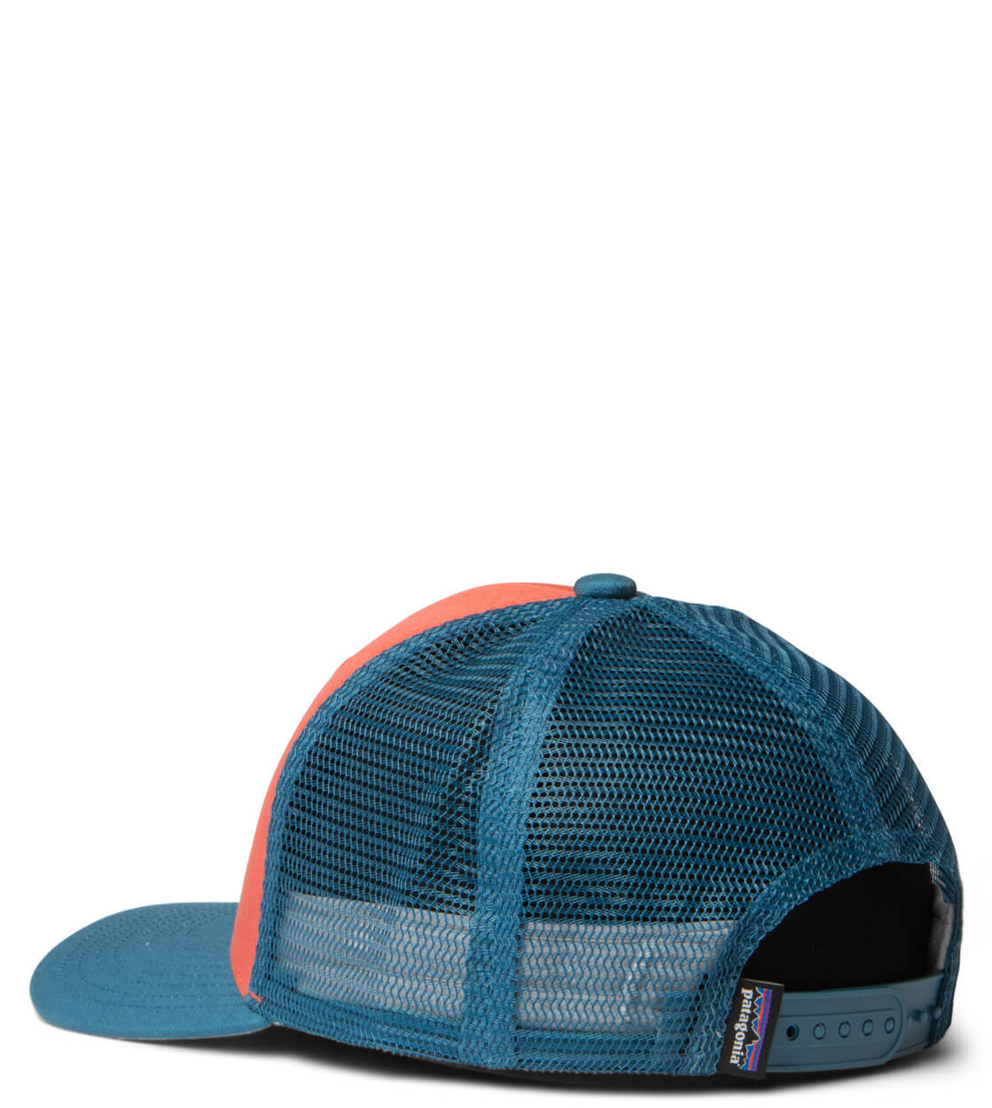 Patagonia Kids Trucker Cap blue sumac red
