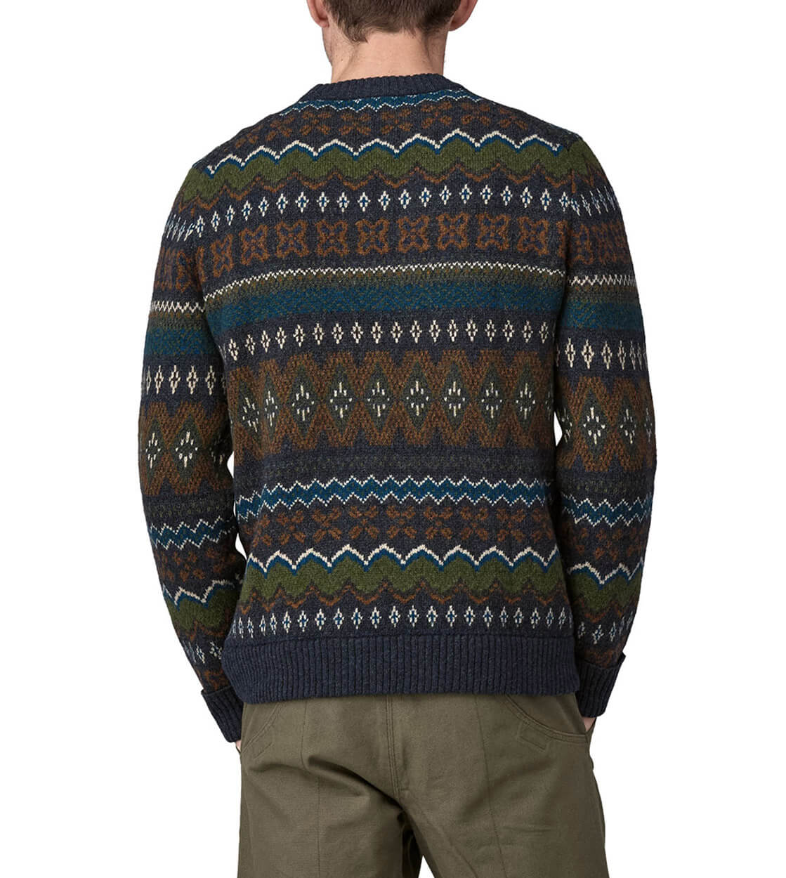 Patagonia Knit Recycled Wool blue smolder helmsman