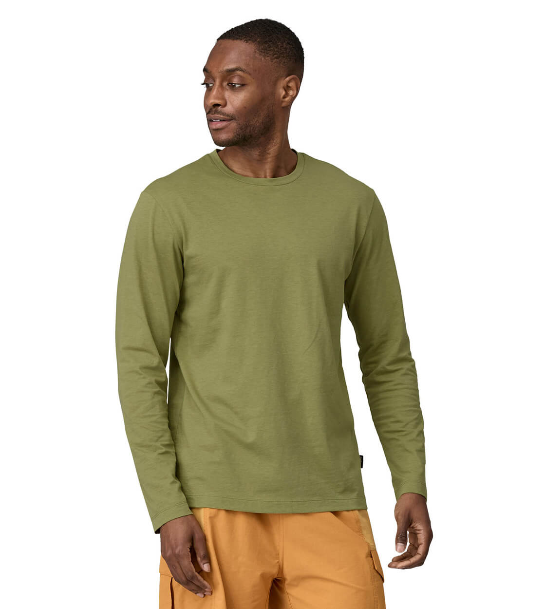 Patagonia Longsleeve Essential green buckhorn
