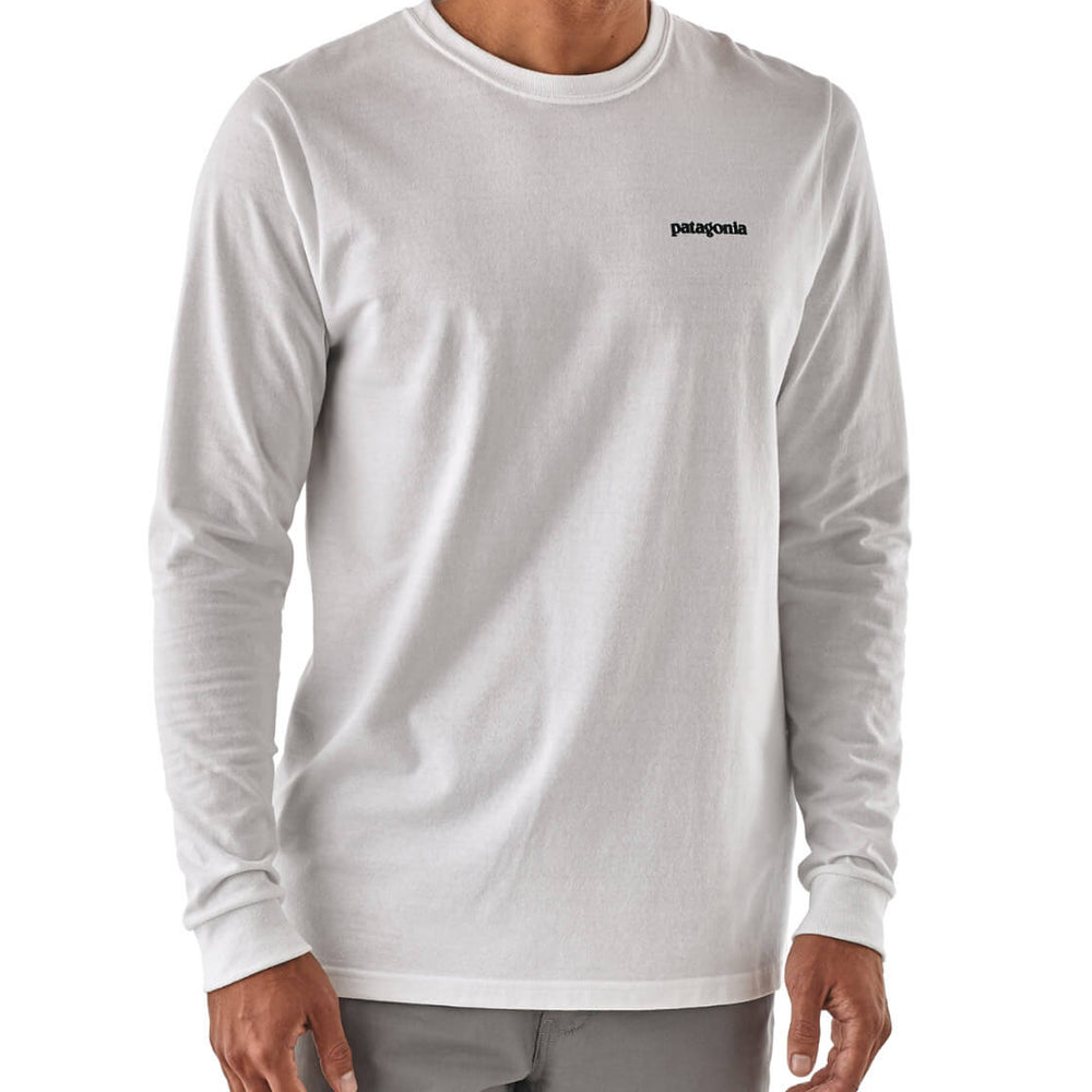 
                      
                        Patagonia Longsleeve P-6 Logo white
                      
                    