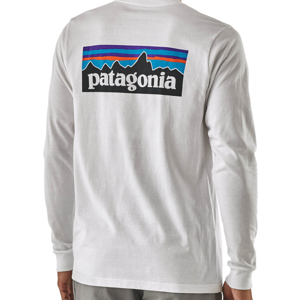 
                      
                        Patagonia Longsleeve P-6 Logo white
                      
                    