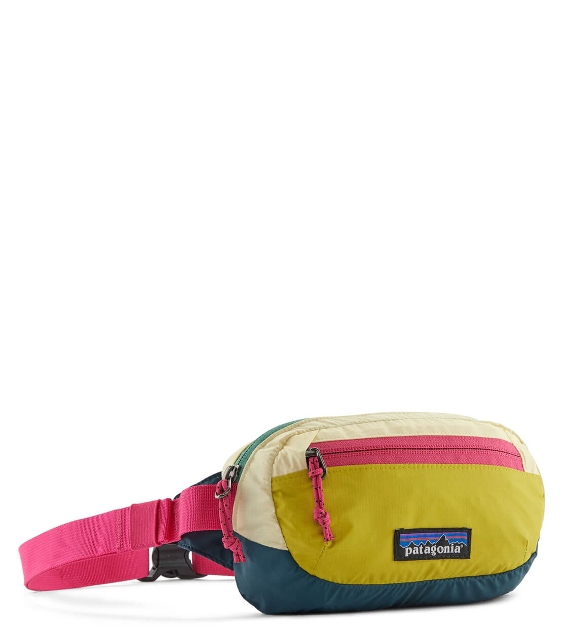 Patagonia Mini Hip Pack Terravia multi buttercup yellow