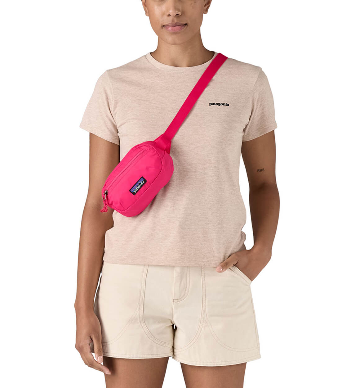 Patagonia Mini Hip Pack Terravia pink luminous