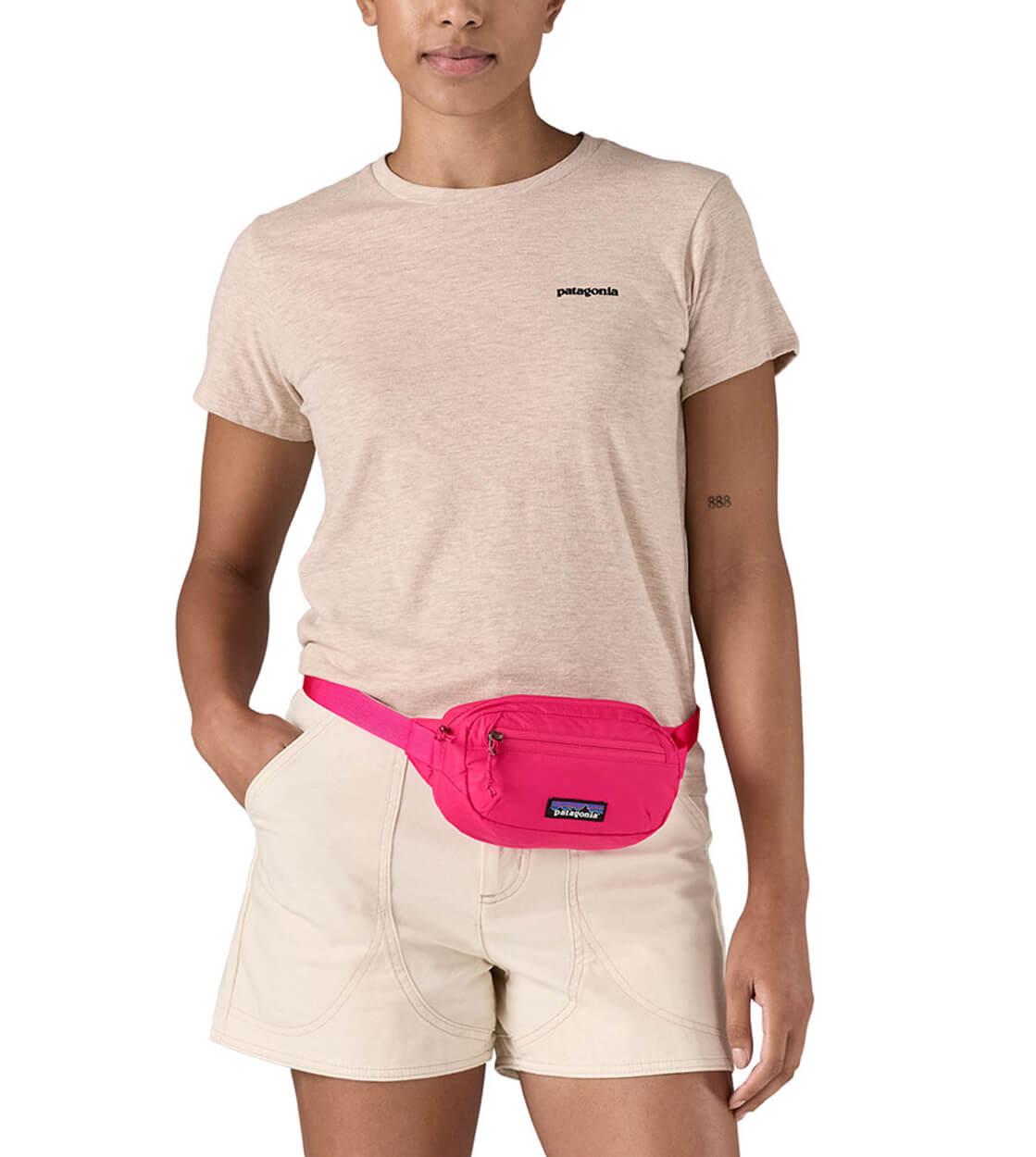 Patagonia Mini Hip Pack Terravia pink luminous