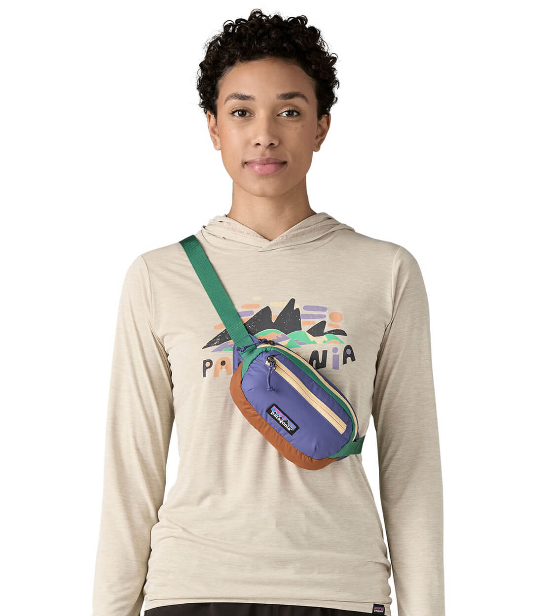 Patagonia Mini Hip Pack Terravia purple solstice
