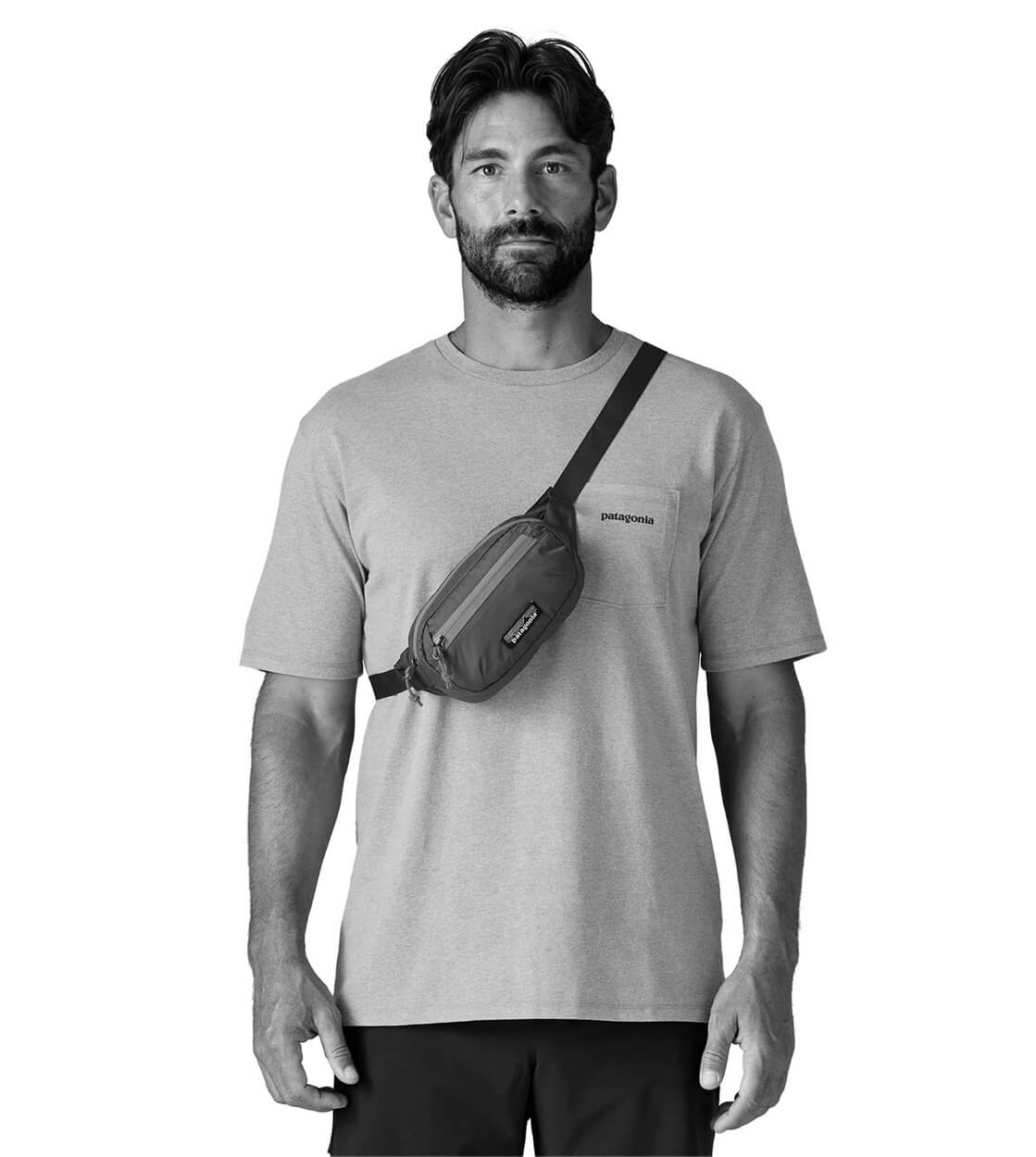 Patagonia Mini Hip Pack Terravia red dried vanilla